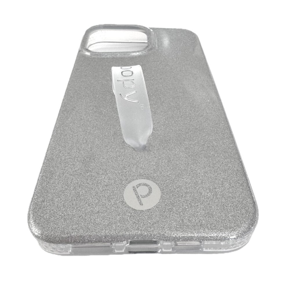 NWT Loopy PLATINUM SPARKLE iPhone 15 Pro Max Phone Case - Righty - Picture 7 of 13